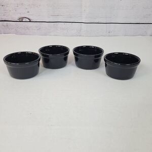 Basic Black‎ Ramekins; Set of 4